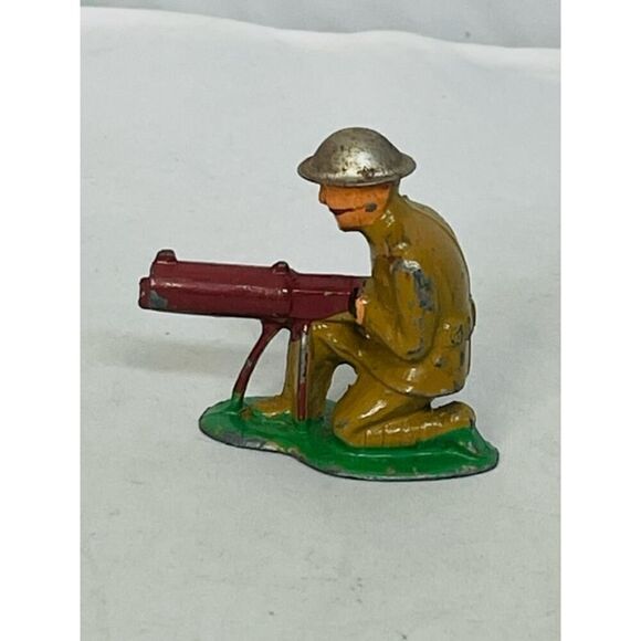 Barclay Manoil Kneeling Machine Gunner B9 WW1 Circa 1935 - Picture 3 of 5